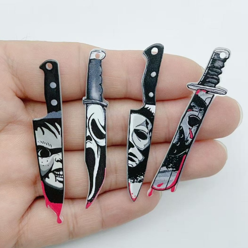 Jewelry Making - 10 pieces of acrylic jewelry Halloween
