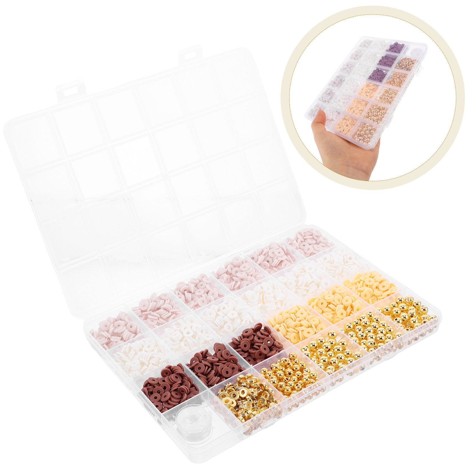 Jewelry Making In Clay - Polymer Clay Bead Bracelet Making Kit