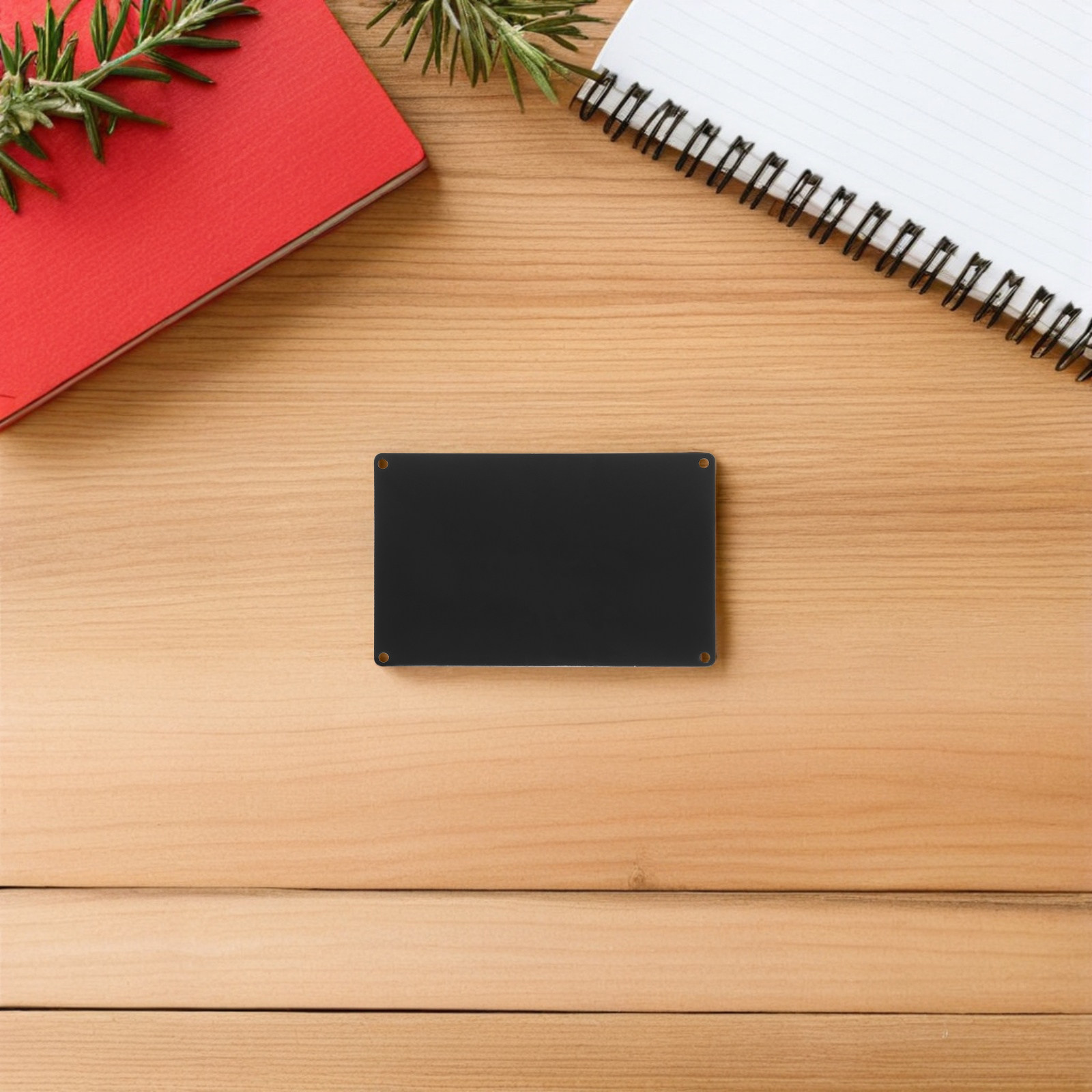 Jewelry Making - 10Pcs Aluminum Alloy Black Rectangle Stamping