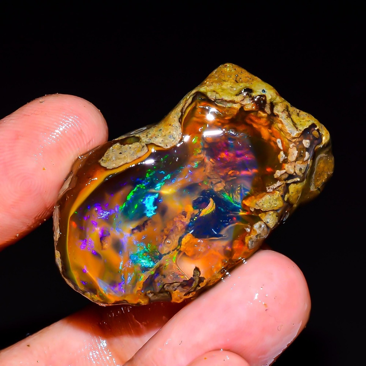 Natural Ethiopian Opal Rough R - Jewelry Making Raw Materials review and price