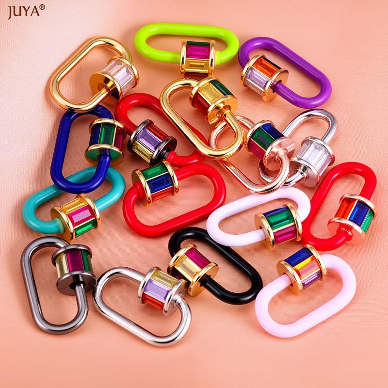 JUYA Rainbow Crystal Enamel Sc - Jewelry Making Hardware review and price
