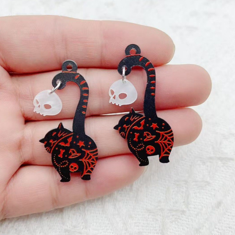 10pcs Halloween Acrylic Ghost  - Jewelry Making review and price