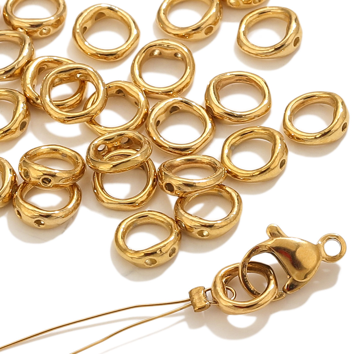 20pcs Stainless Steel Clasps E - Jewelry Making Hardware review and price