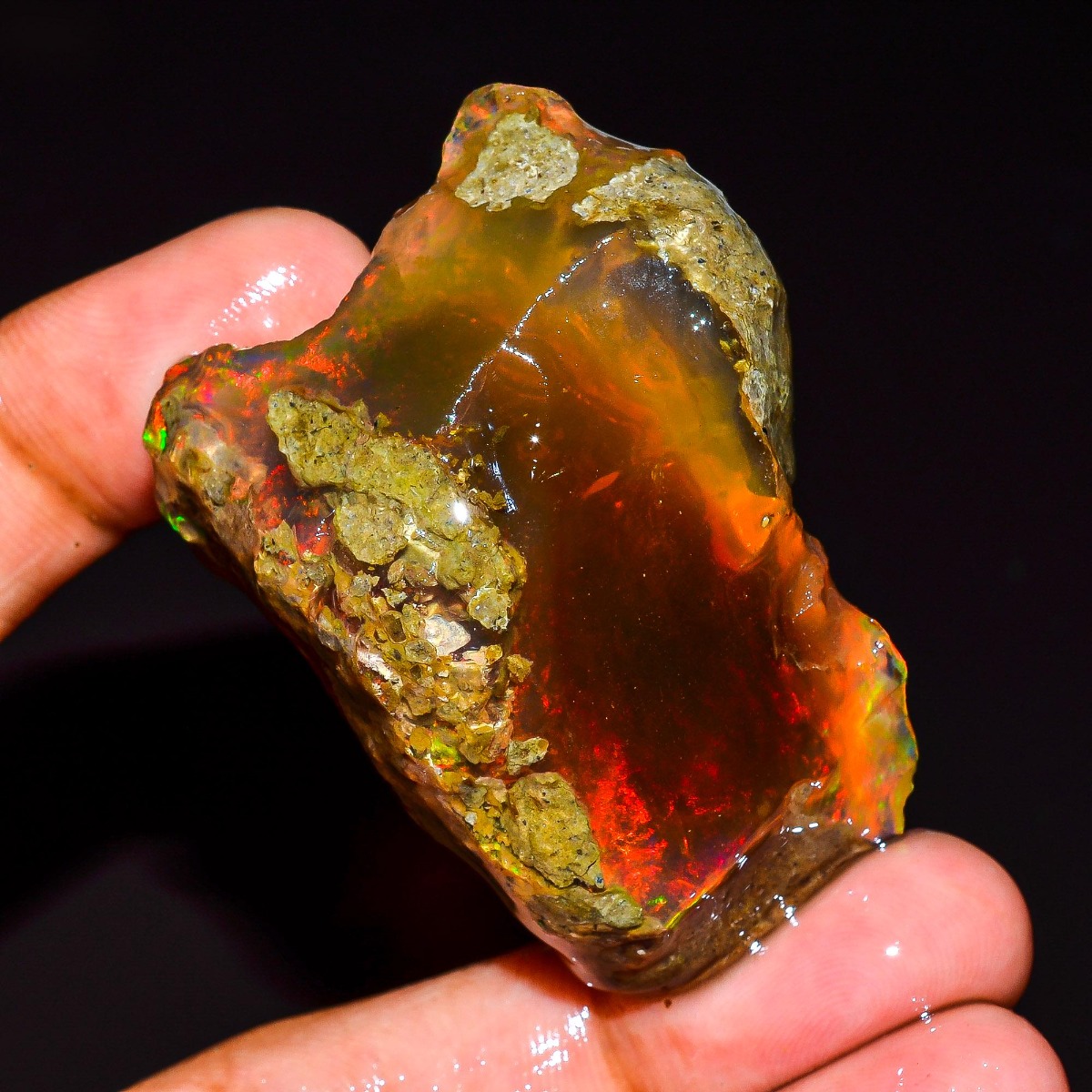 25-80CT Natural Ethiopian Opal - Jewelry Making Raw Materials review and price