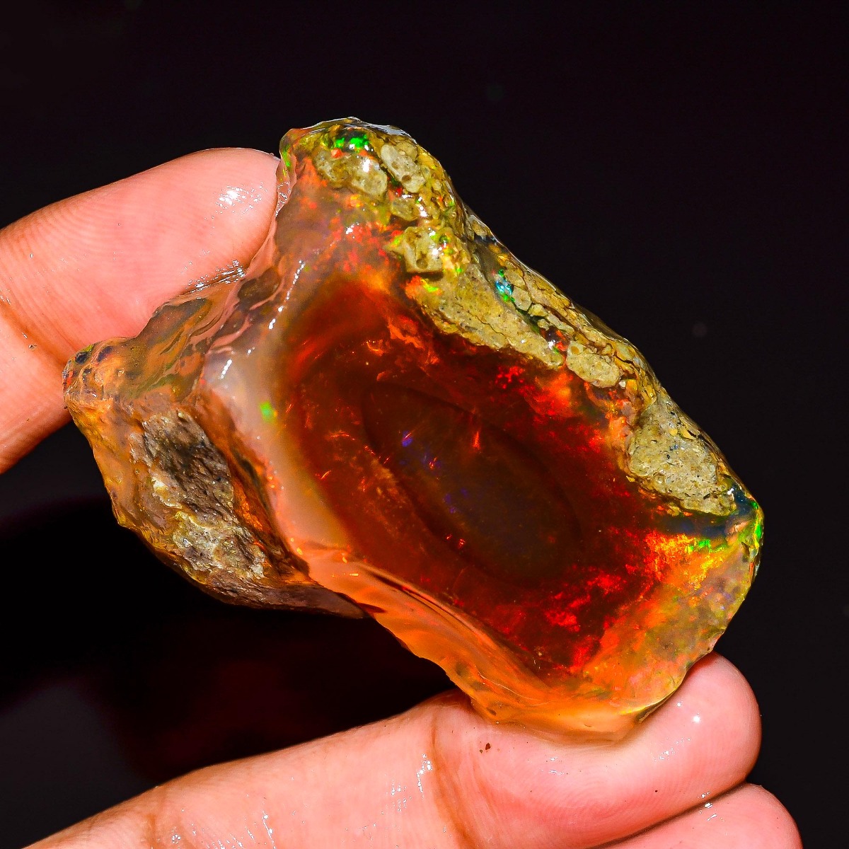 25-80CT Natural Ethiopian Opal - Jewelry Making Raw Materials review and price