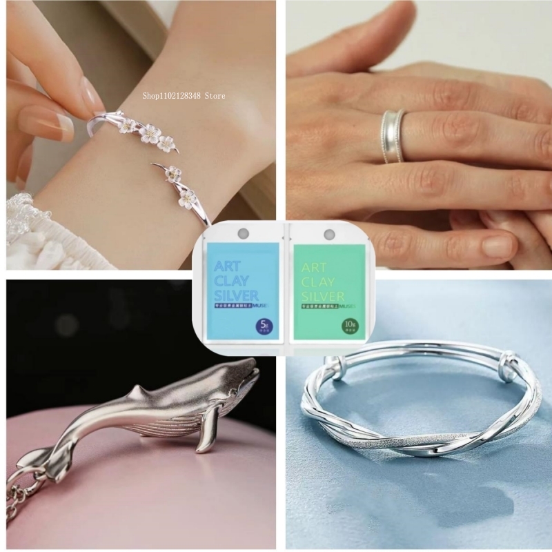 Pure Silver Clay DIY Silver Je - Jewelry Making Raw Materials review and price