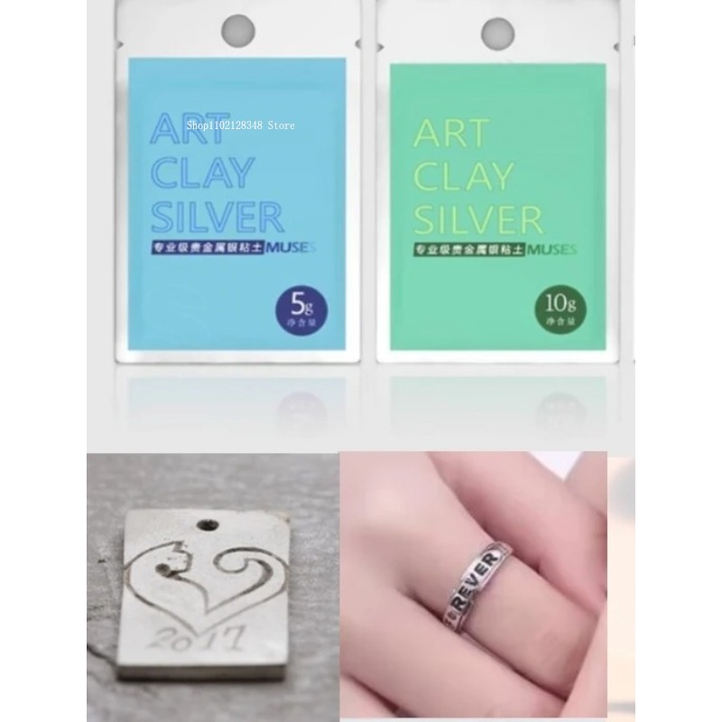 Pure Silver Clay DIY Silver Je - Jewelry Making Raw Materials review and price