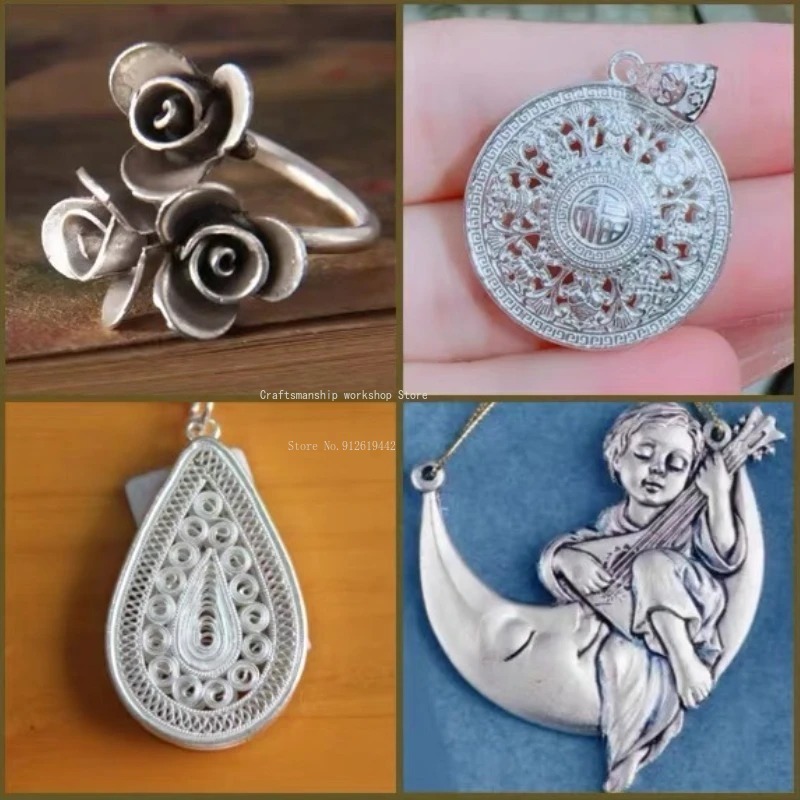 5g/10g Pure Silver Clay Handma - Jewelry Making Raw Materials review and price