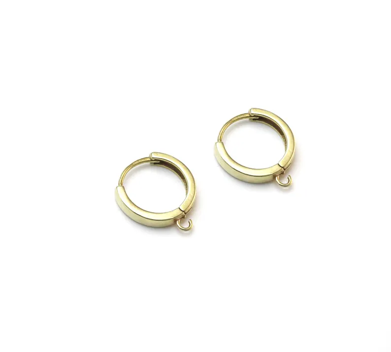 10pcs Brass Ear Hoops, Leverba - Jewelry Making Hardware review and price