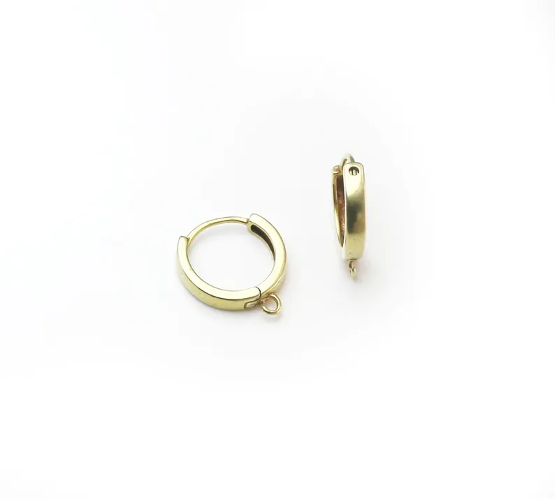 10pcs Brass Ear Hoops, Leverba - Jewelry Making Hardware review and price