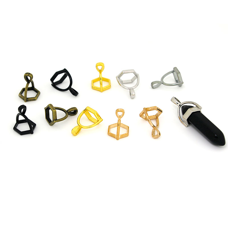 20Pcs Hexagonal Gemstone Cap N - Jewelry Making Hardware review and price