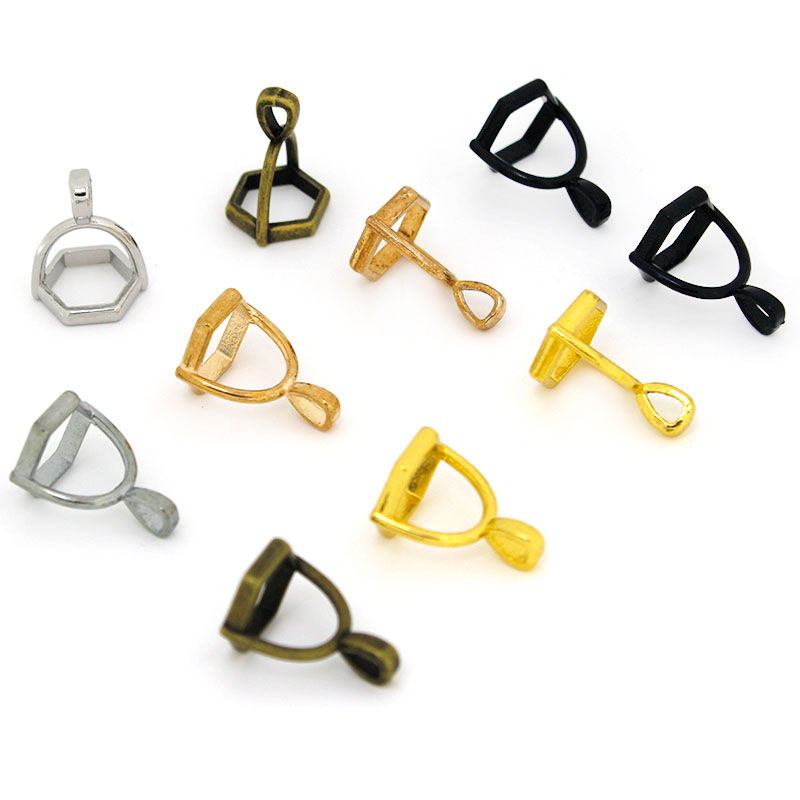 20Pcs Hexagonal Gemstone Cap N - Jewelry Making Hardware review and price