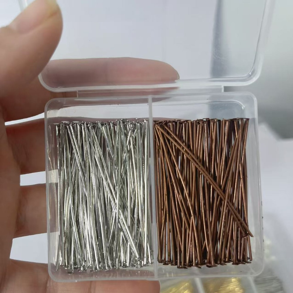 200pcs 30/40/50mm Iron-headed  - Jewelry Making Head Pins review and price