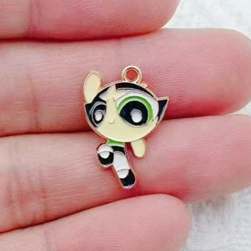 10pcs Alloy Oil-Dripping Carto - Jewelry Making review and price