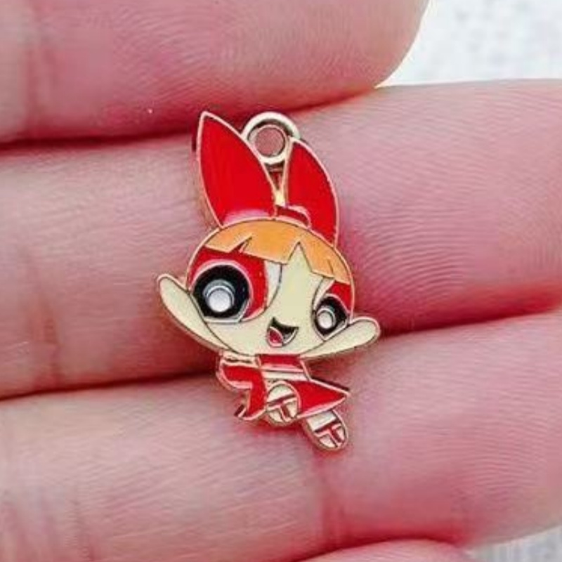 10pcs Alloy Oil-Dripping Carto - Jewelry Making review and price