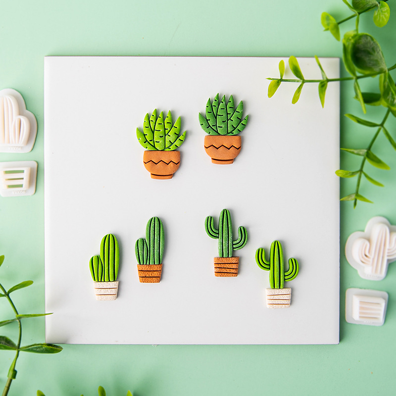 Cactus Soft Pottery Polymer Cl - Jewelry Making In Clay review and price