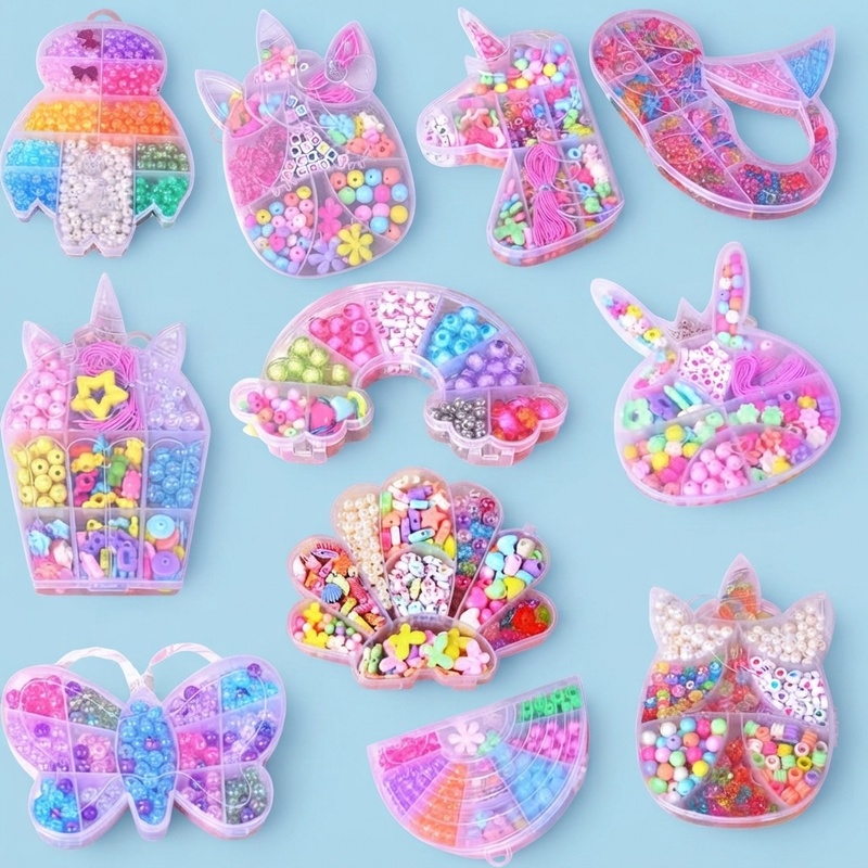 Colorful Bead Kit with Assorte - Jewelry Making Kit For Kids review and price