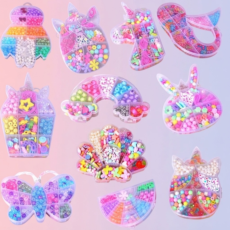 Colorful Bead Kit with Assorte - Jewelry Making Kit For Kids review and price