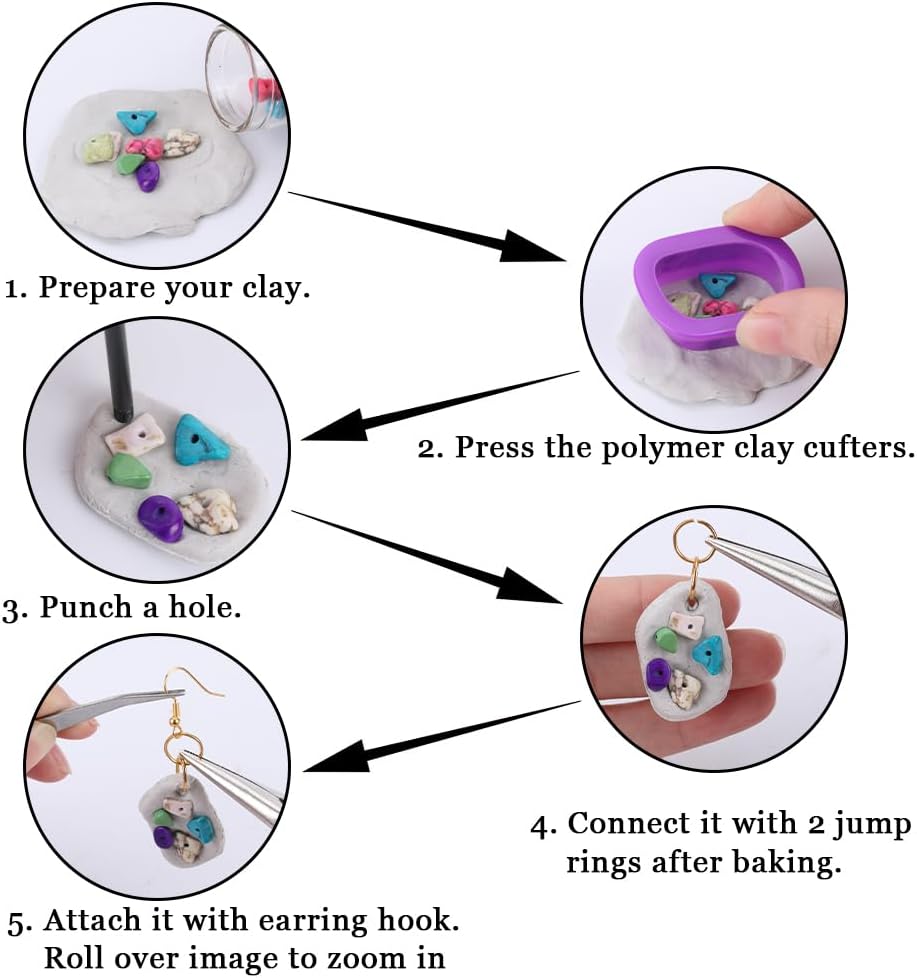 Polymer Clay Earring Making Ki - Jewelry Making In Clay review and price
