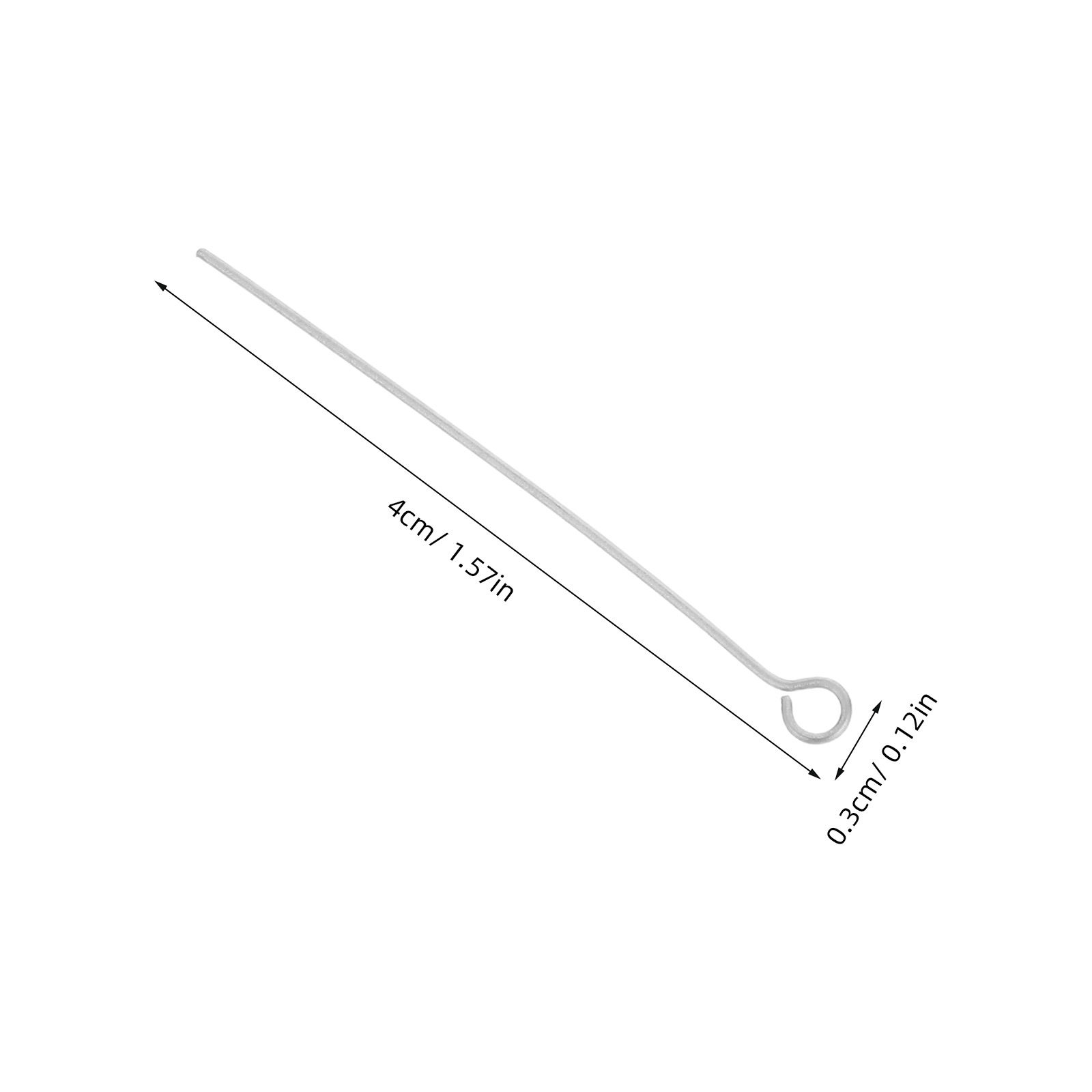 300Pcs Stainless Steel Open Ey - Jewelry Making Head Pins review and price