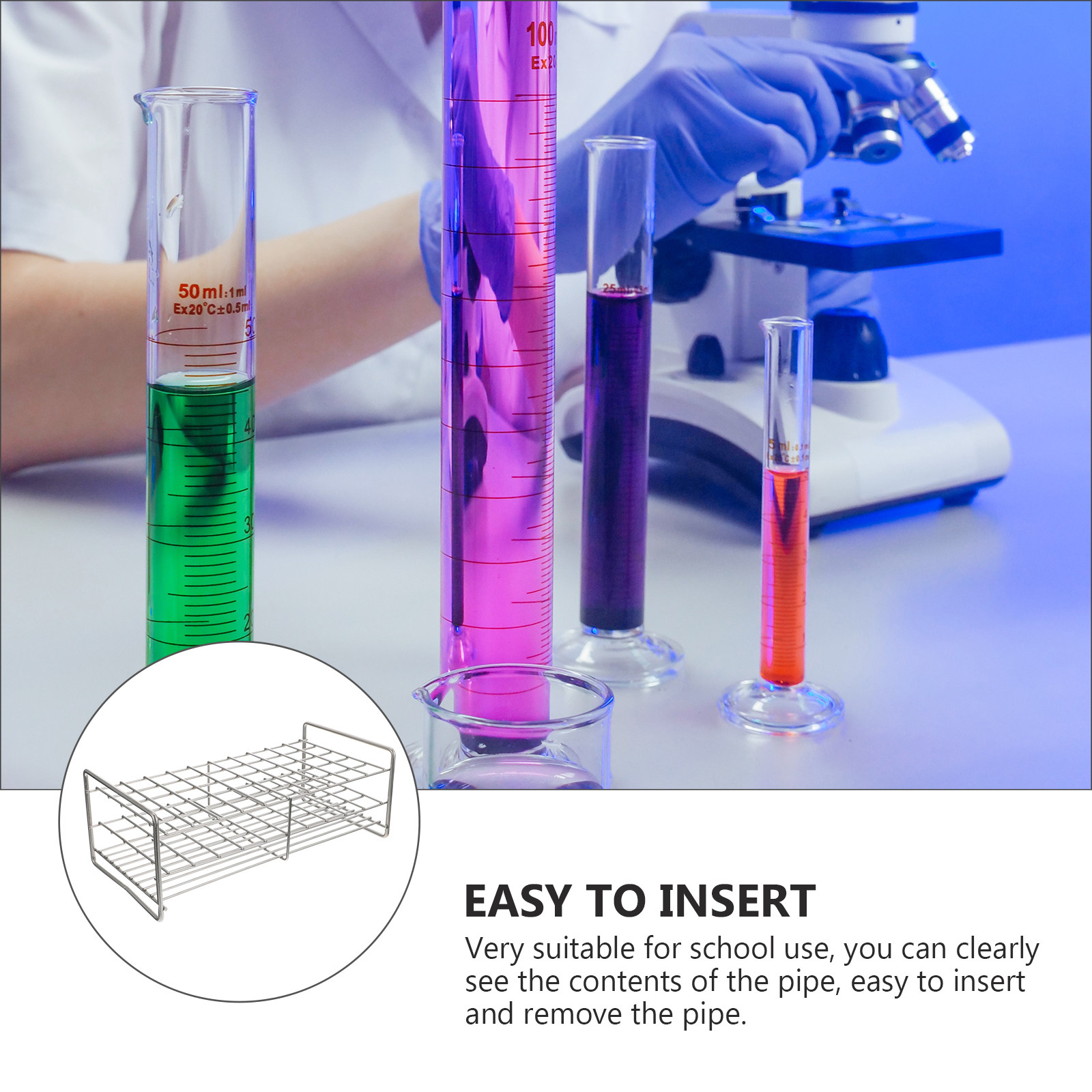 1pc 50 Holes Square Test Tube  - Jewelry Making review and price
