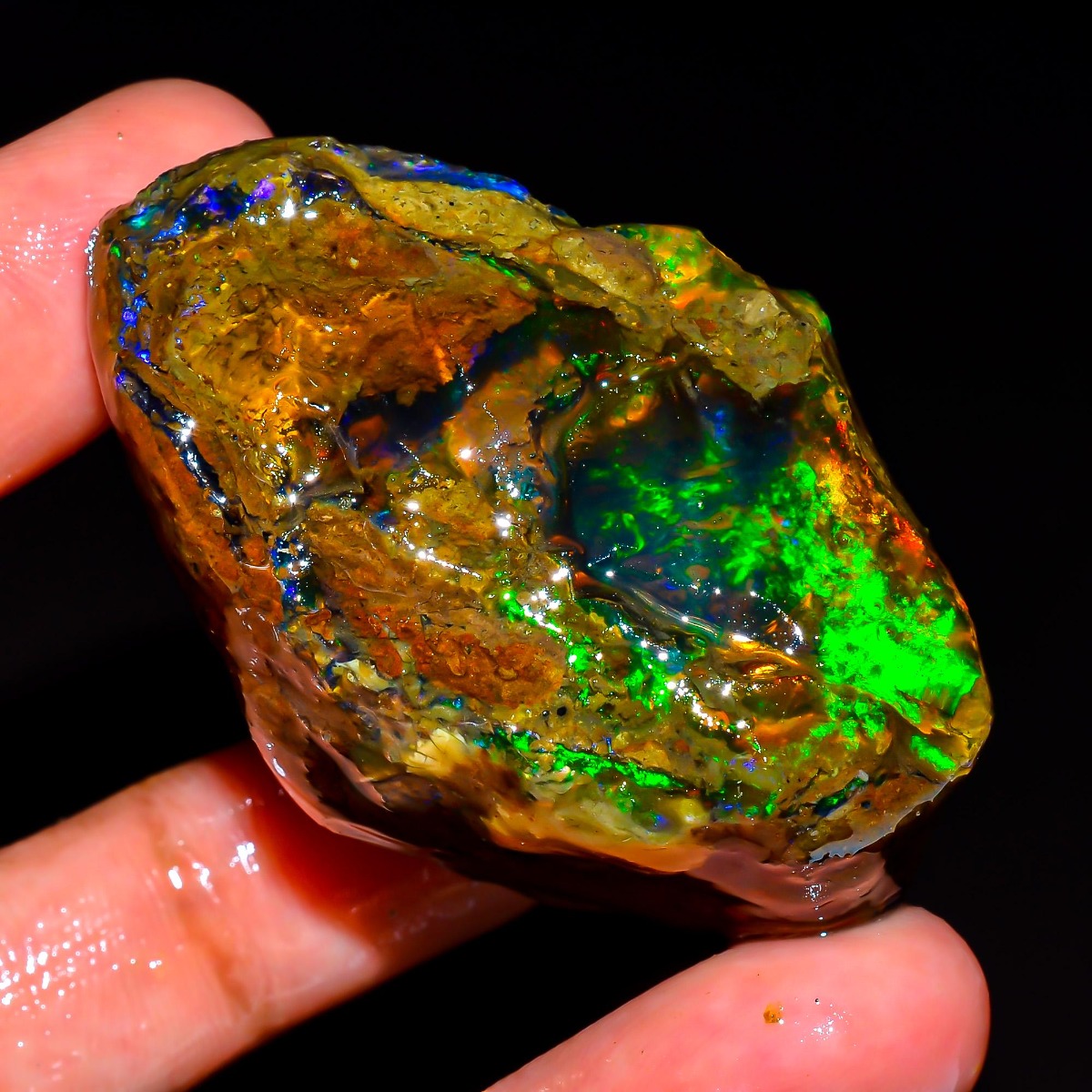 AAA+ Ethiopian Welo Opal 25-80 - Jewelry Making Raw Materials review and price