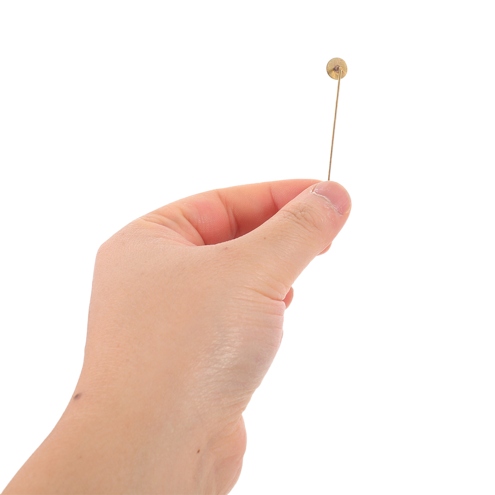 50Sets Copper Flat Round Tray  - Jewelry Making Head Pins review and price