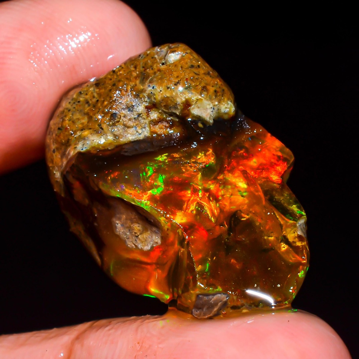 Natural Ethiopian Opal Rough 2 - Jewelry Making Raw Materials review and price