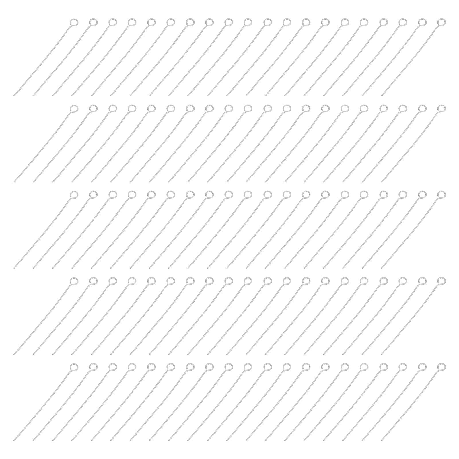 300Pcs Silver Stainless Steel  - Jewelry Making Head Pins review and price