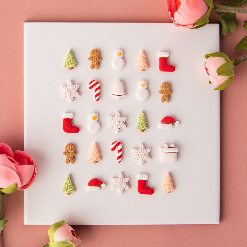 SNASAN 10pieces Tiny Christmas - Jewelry Making In Clay review and price