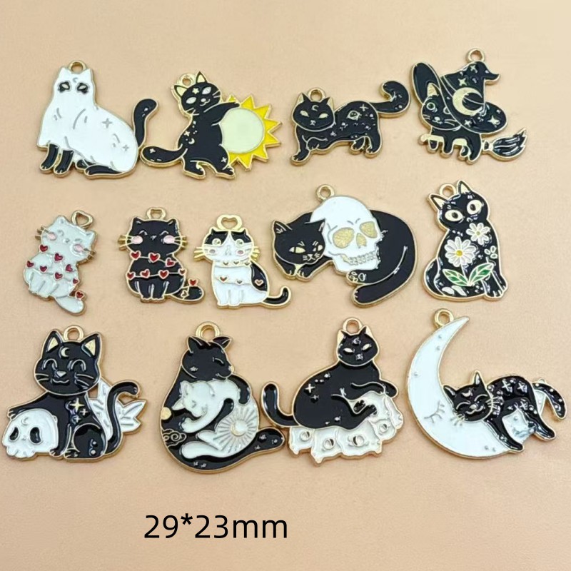 10pcs Original Alloy Enamel Bl - Jewelry Making review and price
