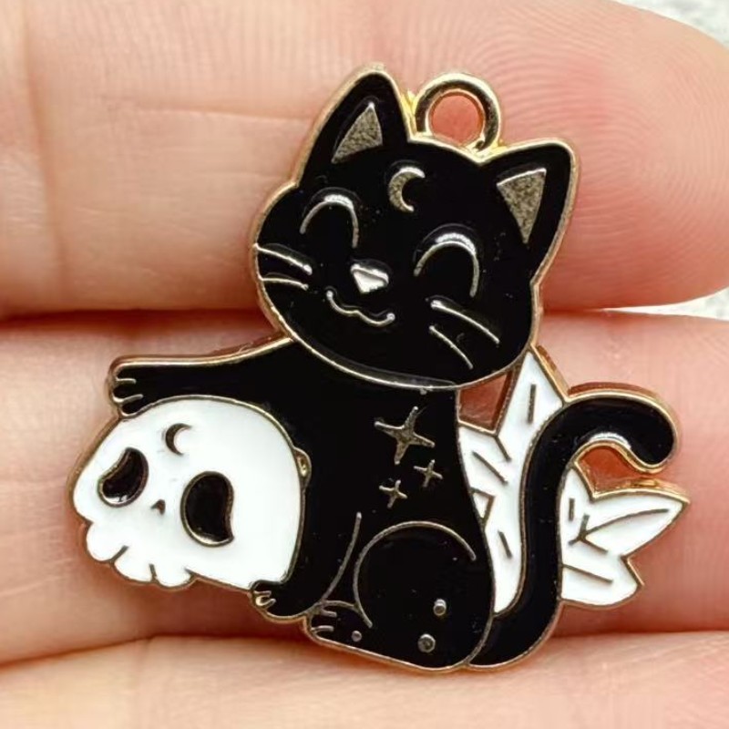 10pcs Original Alloy Enamel Bl - Jewelry Making review and price