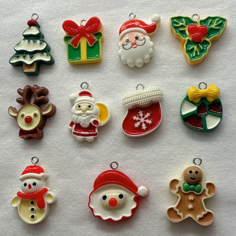 10pcs Christmas Cartoon Series - Jewelry Making review and price