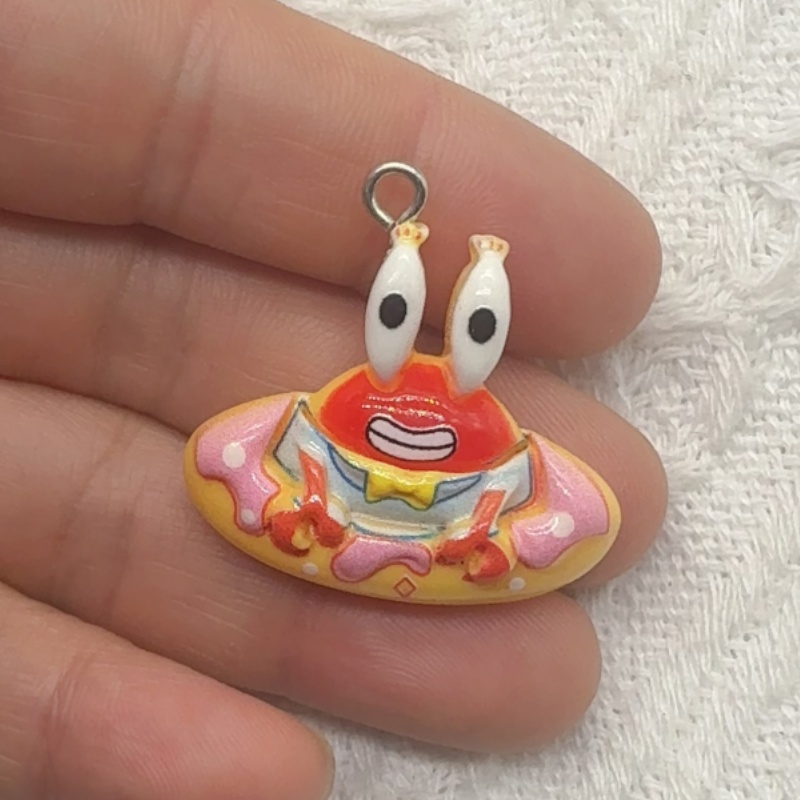 10pcs cartoon resin pendant, D - Jewelry Making review and price