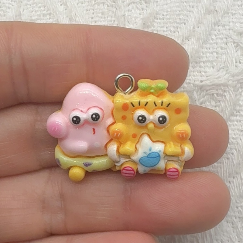 10pcs cartoon resin pendant, D - Jewelry Making review and price